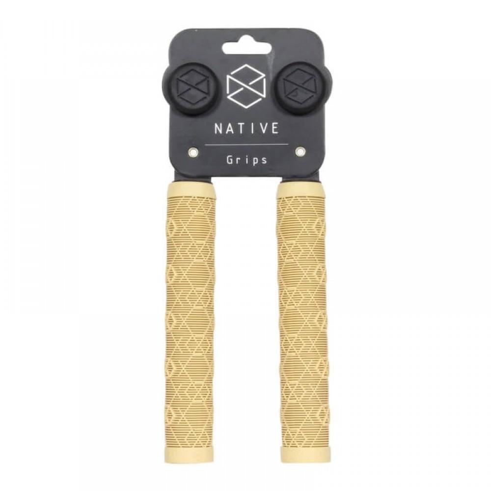 Native Emblem trick håndtag til løbehjul - beige