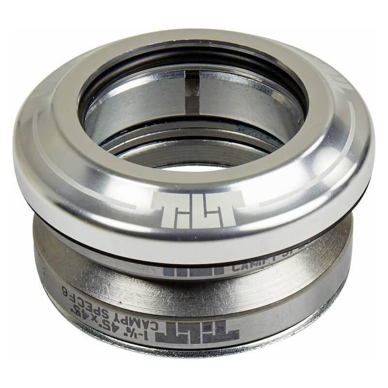 Tilt integrated headset løbehjul