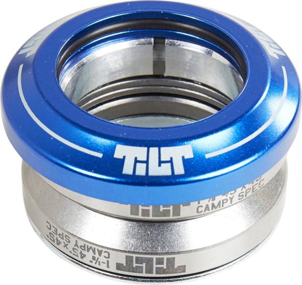 Tilt integrated headset løbehjul - blå