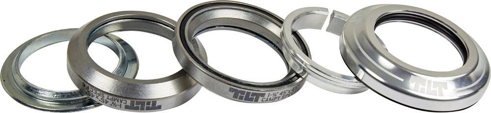 Tilt integrated headset løbehjul