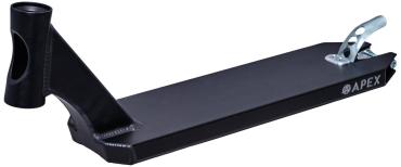 Apex 5'' peg cut løbehjul deck - sort