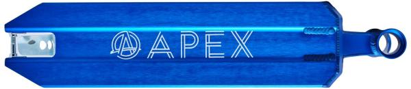 Apex 5'' peg cut løbehjul deck - blå
