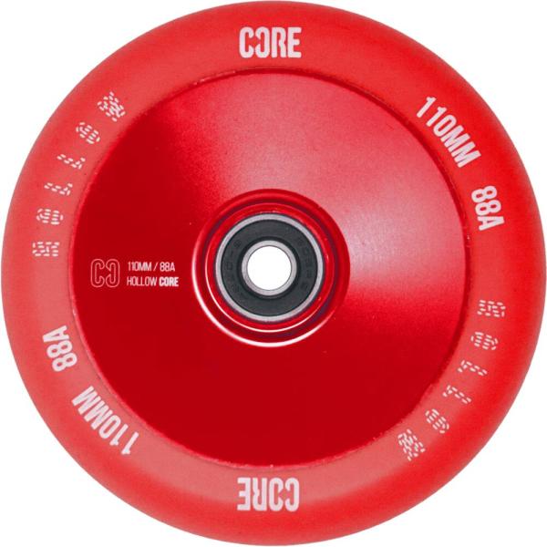 CORE hollowcore V2 hjul til løbehjul - rød