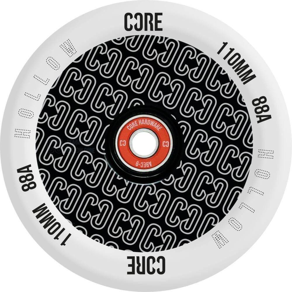 CORE hollowcore V2 hjul til løbehjul - sort/hvid