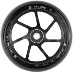 Ethic Incube V2 hjul til løbehjul i sort med 100/110 mm diameter og 24 mm bredde.