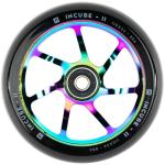 Ethic Incube V2 hjul til løbehjul i neochrome med 100/110 mm diameter og 24 mm bredde.