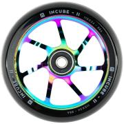 Ethic Incube V2 hjul til løbehjul i neochrome med 100/110 mm diameter og 24 mm bredde.