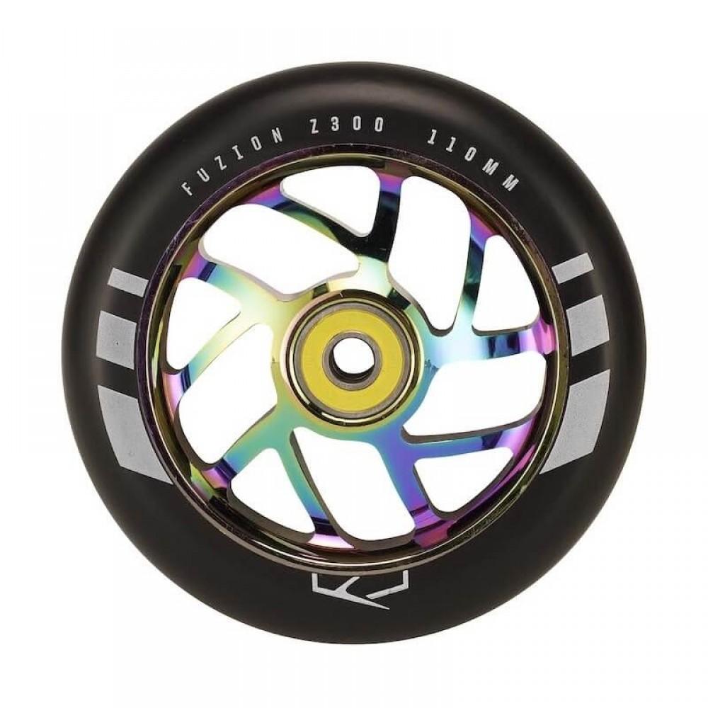 Fuzion hjul til løbehjul - neochrome/sort