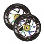 Fuzion hjul til løbehjul - neochrome/sort