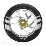 Fuzion hjul til løbehjul - sølv/sort