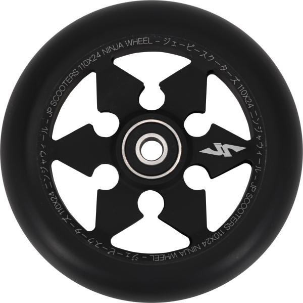 JP Ninja 6-spoke hjul til løbehjul - sort