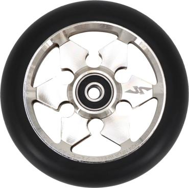 JP Ninja 6-spoke hjul til løbehjul - sølv