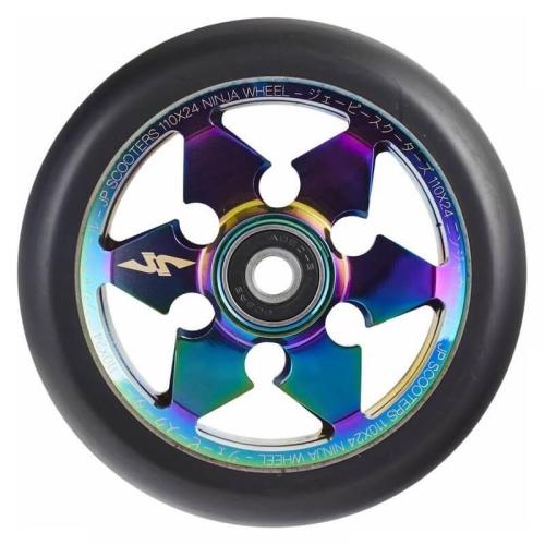 JP Ninja 6-spoke hjul til løbehjul - neochrome