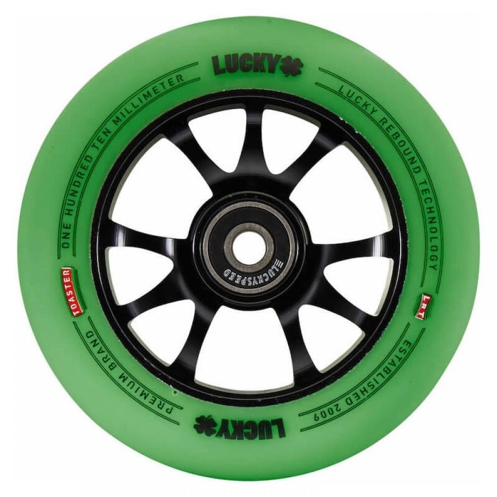 Lucky Toaster hjul til løbehjul - grøn
