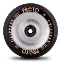 Proto full core gripper hjul til løbehjul - sølv
