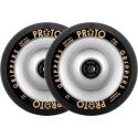Proto full core gripper hjul til løbehjul - sølv