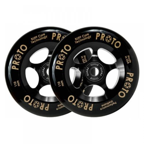 Proto gripper hjul til løbehjul - sort