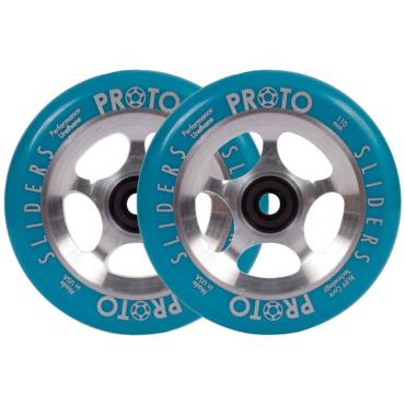 Proto Sliders Starbright hjul til løbehjul - blå