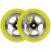 Proto Sliders Starbright hjul til løbehjul - gul