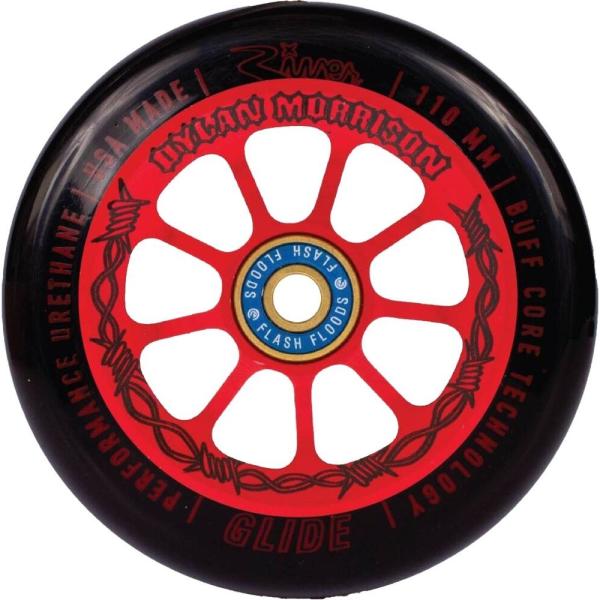 River 'WIRED' glide 110 mm hjul til løbehjul