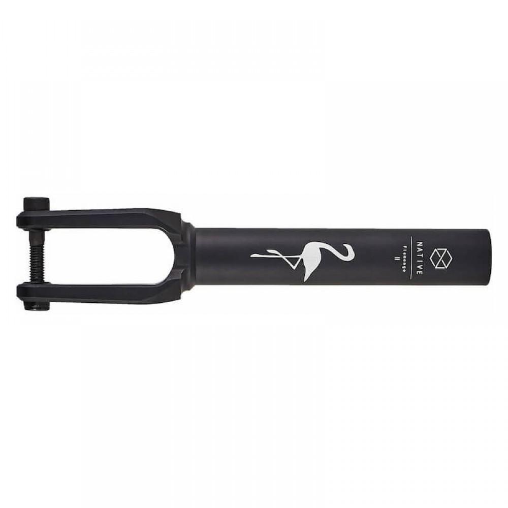 Native Flemongo V2 løbehjul forgaffel - sort