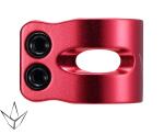 Blunt twin slit clamp til løbehjul - rød