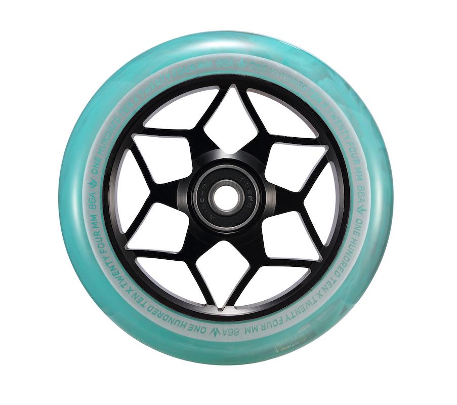 Blunt Diamond hjul til løbehjul - smoke teal