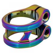 Ethic Sylphe standard clamp i neochrome til løbehjul – let 31.8 mm clamp til bars uden shim