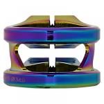Ethic Sylphe standard clamp i neochrome til løbehjul – let 31.8 mm clamp til bars uden shim