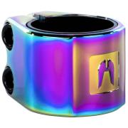 Ethic Valkyria Clamp i neochrome til IHC/HIC trick løbehjul med shim til Ø31.8 og Ø34.9 mm bars.