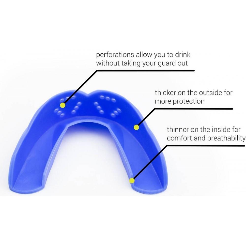 SISU 3D tandbeskytter – ultratynd 2,0 mm beskyttelse med præformet pasform og mulighed for omformning.