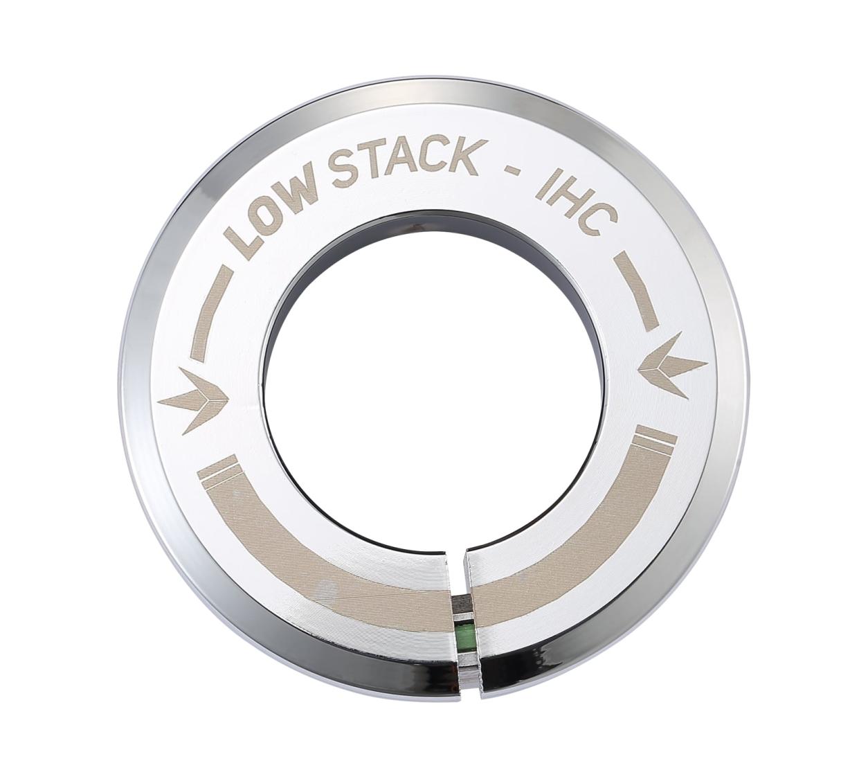 Blunt low stack IHC integrated headset