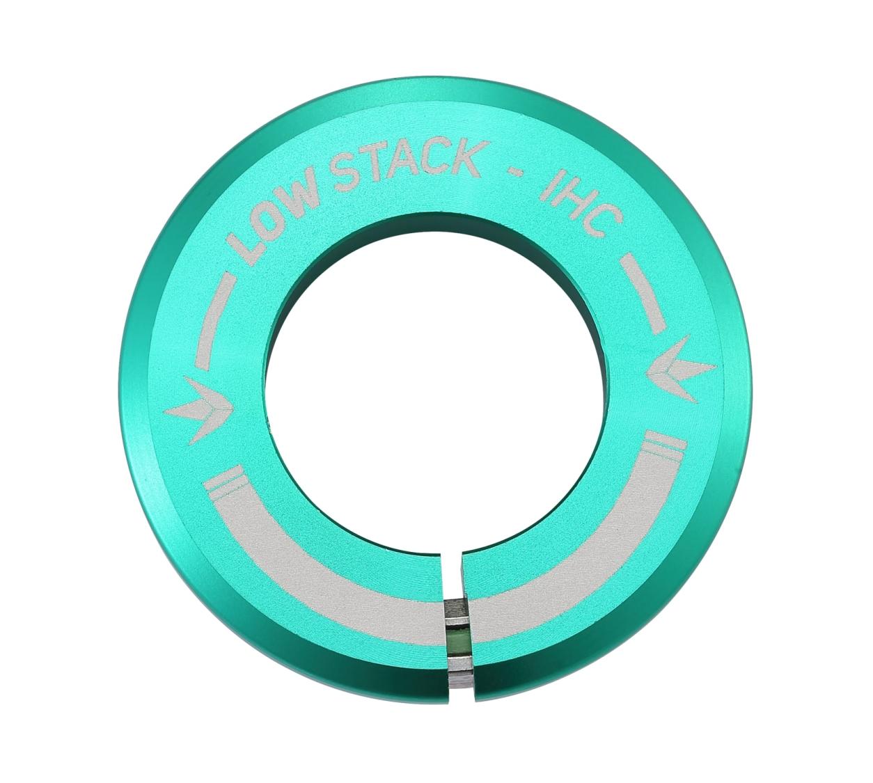 Blunt low stack IHC integrated headset