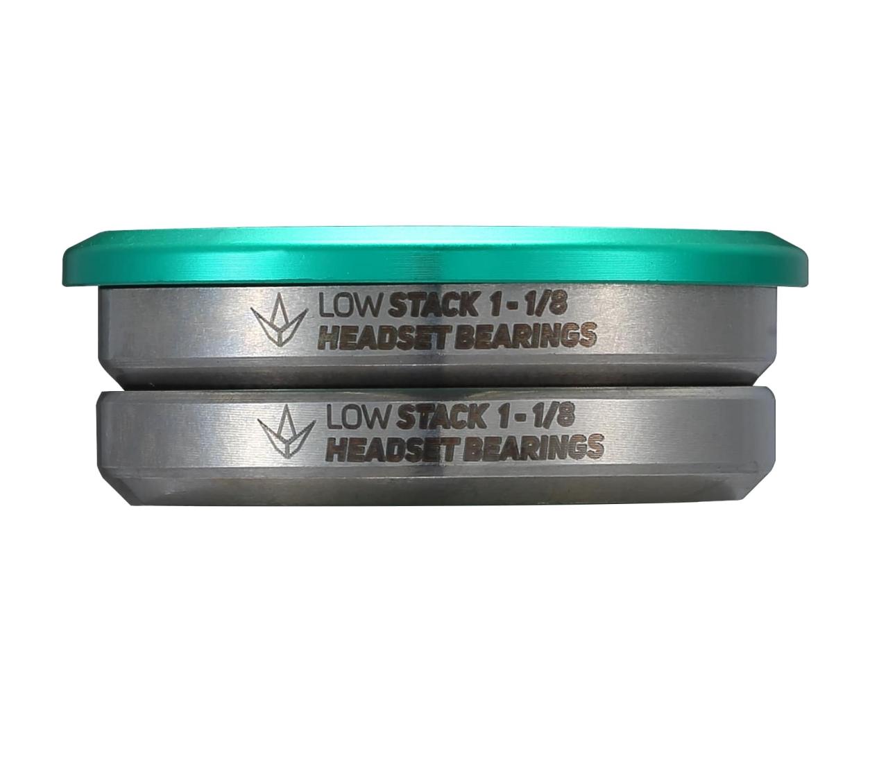 Blunt low stack SCS/HIC integrated headset