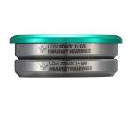 Blunt low stack SCS/HIC integrated headset