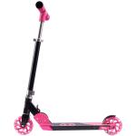 Core foldbar løbehjul til børn i pink med LED-lys i hjul og justerbar højde