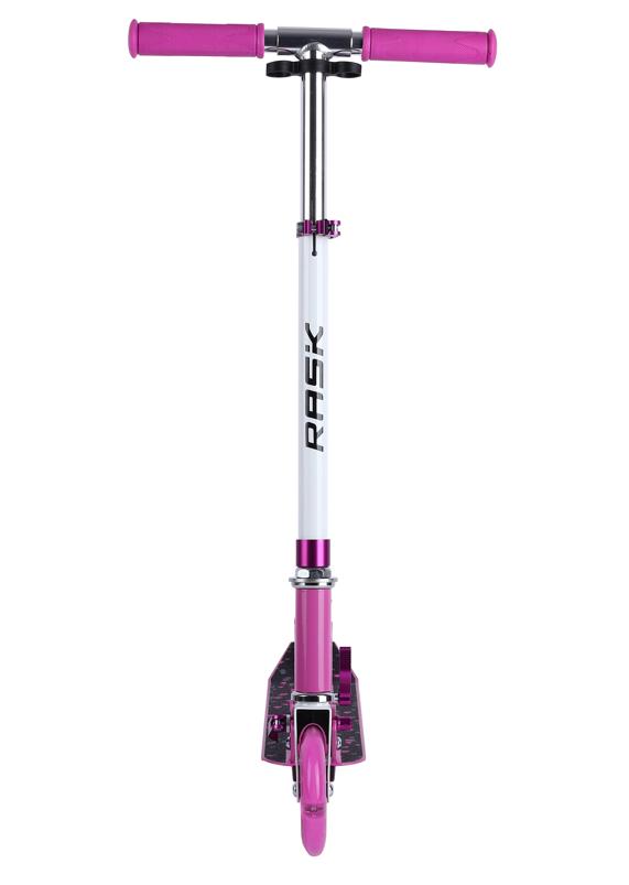 RASK LIGHT 120 løbehjul med lys - pink