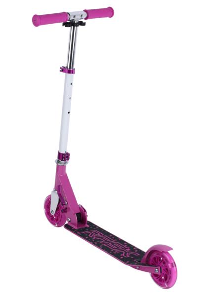 RASK LIGHT 120 løbehjul med lys - pink