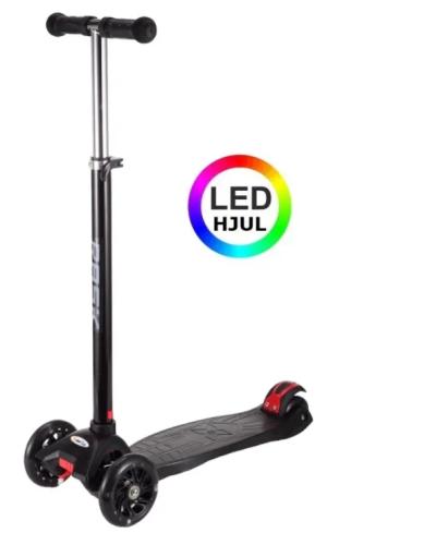 RASK LIGHT trehjulet løbehjul med lys