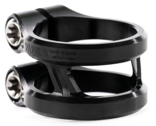 Ethic Sylphe V2 oversized clamp i sort – let double clamp med titanium bolts til trick løbehjul