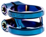 Ethic Sylphe V2 clamp i blå krom – let double clamp til trick løbehjul