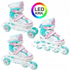 Raven LIA 3i1 rulleskøjte med lys i hjulene