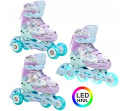 Raven ISLA 3i1 rulleskøjte med lys i hjulene