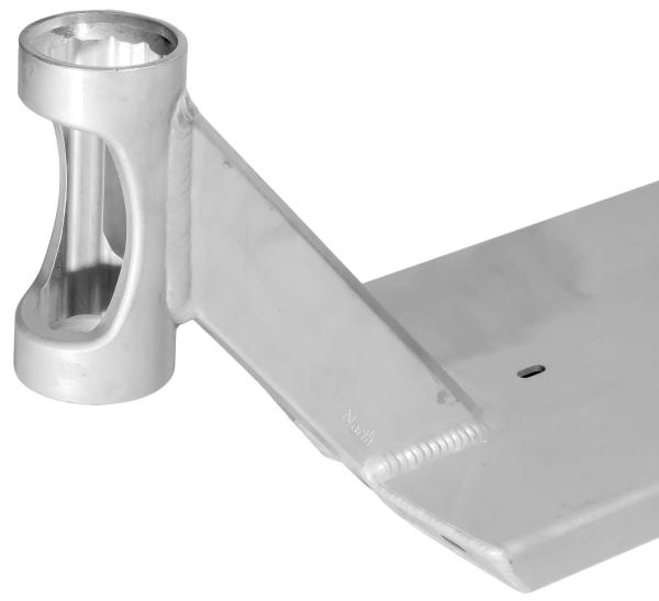 North Unity 6.5" trick løbehjul deck - sølv