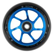 Ethic Incube V2 hjul til løbehjul i blå med 100/110 mm diameter og 24 mm bredde.