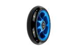 Ethic Incube V2 hjul til løbehjul i blå med 100/110 mm diameter og 24 mm bredde.
