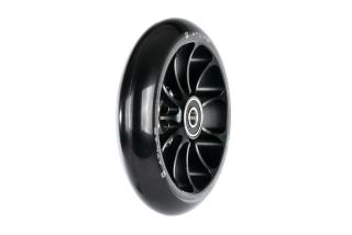 Ethic Atlas hjul til løbehjul i sort med 110 mm diameter, 24 mm bredde og 88A PU.