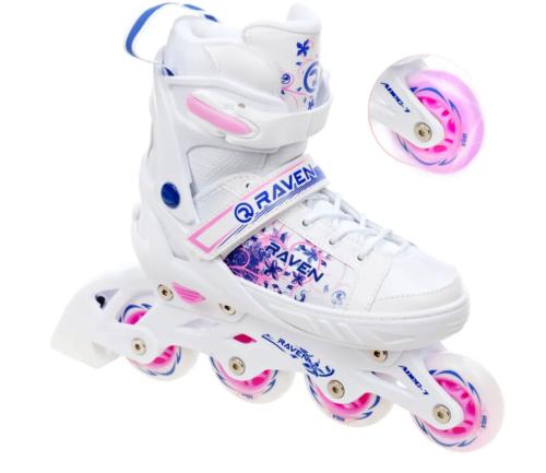 Raven Meia rulleskøjter med lys i hjul