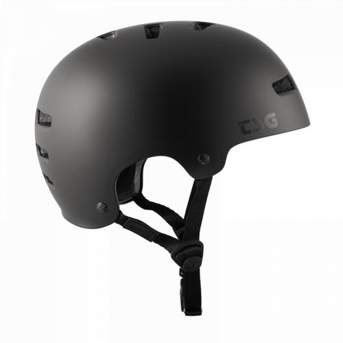 TSG Evolution skate helmet satin dark black