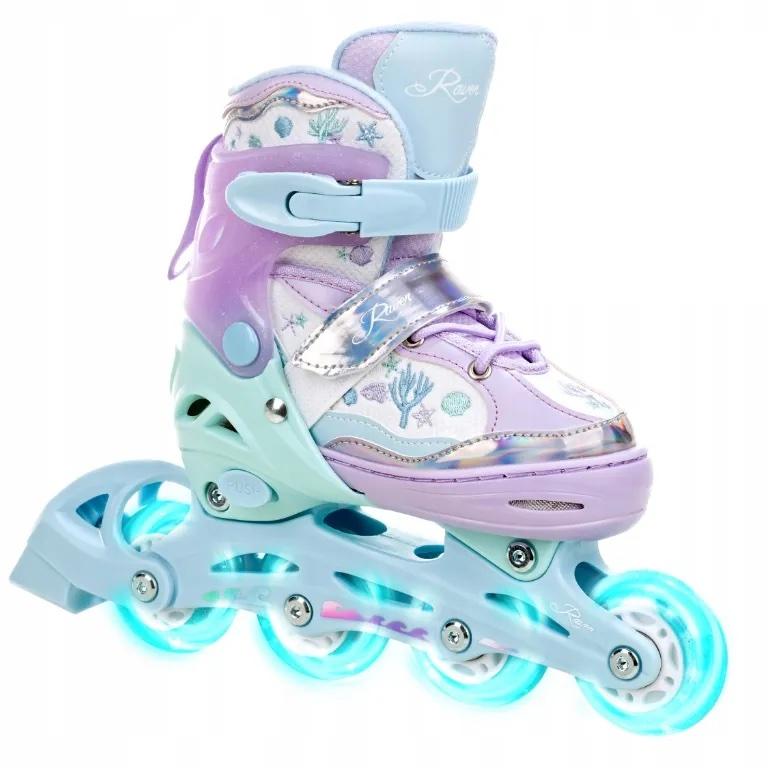 Raven ISLA rulleskøjte med LED lys i hjulene